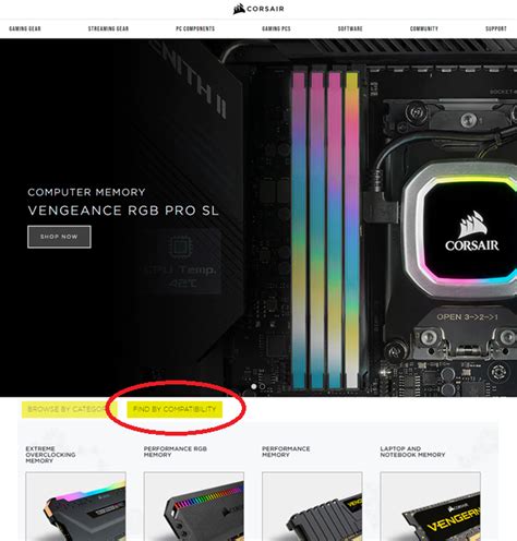 corsair memory finder|Choosing New Memory for Your System .